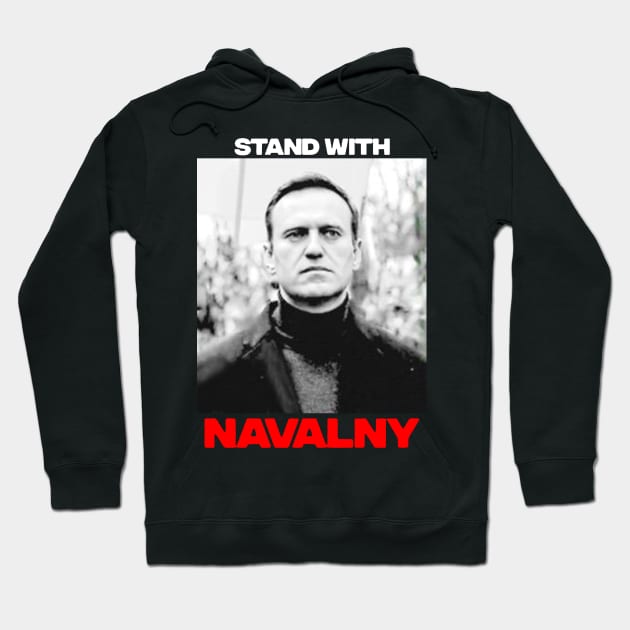 Stand With Navalny Hoodie by gulymaiden